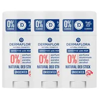 DERMAFLORA stick tuhý deodorant SENSITIVE 3ks