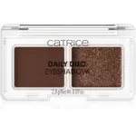 Catrice Daily Duo Eyeshadow duo oční stíny odstín 030 Deep Nude 2.8 g