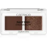 Catrice Daily Duo Eyeshadow duo oční stíny odstín 030 Deep Nude 2.8 g