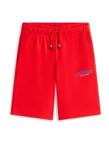 TOMMY HILFIGER Nohavice  modrá / červená / biela