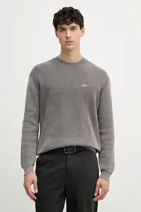 Armani Exchange sveter pánsky bavlnený