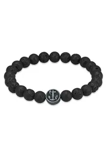 True Rebels Náramok  antracitová