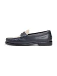 TOMMY HILFIGER Papuče  béžová / námornícka modrá