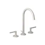 Kludi Nova Fonte umývadlová batéria s výpusťou matná světle šedá 20143O215