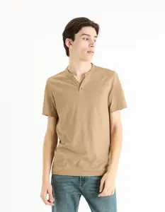 Celio Tričko henley Cegeti - Pánské
