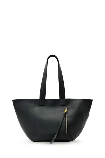 Kožená kabelka AllSaints ALBA