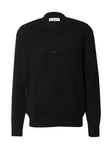 DAN FOX APPAREL Kardigán 'David'  čierna