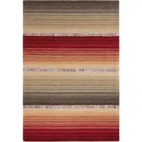 Cazaris ORIENTÁLNÍ KOBEREC, 90/160 cm, šedá, červená