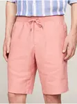 Pink men's linen shorts Tommy Hilfiger - Men