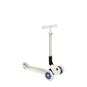 Globber koloběžka Junior Foldable lights Ecologic - Coconut