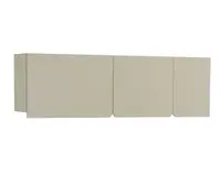 Nástěnná skříňka Lucky, eukalyptově zelená/baltský dub