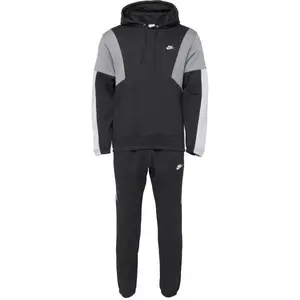 Nike M NK CLUB FLEECE HDED TRACK GX Pánská souprava, černá, velikost