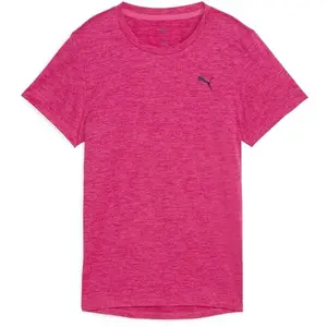 Puma W TAD ESSENTIAL HEATHER TEE Dámské tričko, růžová, velikost