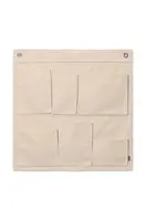 Nástěnný organizér ferm LIVING Canvas Wall Pockets