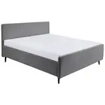 MID.YOU ČALOUNĚNÁ POSTEL, 160/200 cm, tmavě šedá