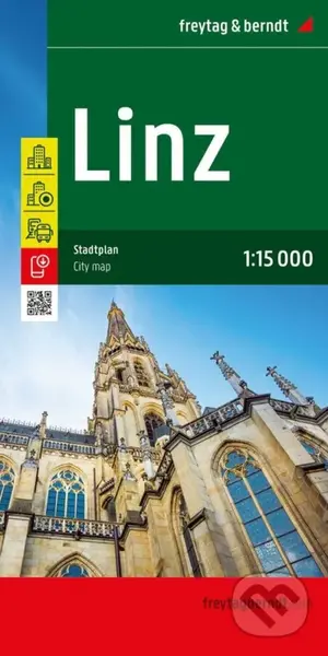 Linz 1:15 000 / mapa města - kniha z kategorie Mapy Evropy
