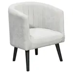 Livetastic KOKTEJLOVÉ KŘESLO, textil, světle šedá