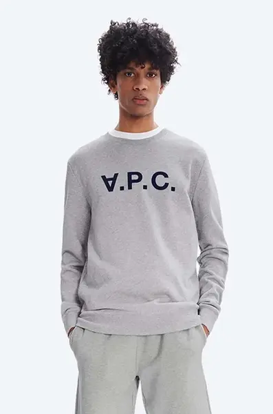 Bavlněná mikina A.P.C. Sweat Vpc COECQ-H27378 BLACK