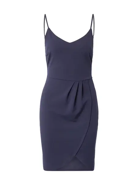 VILA Šaty  tmavomodrá