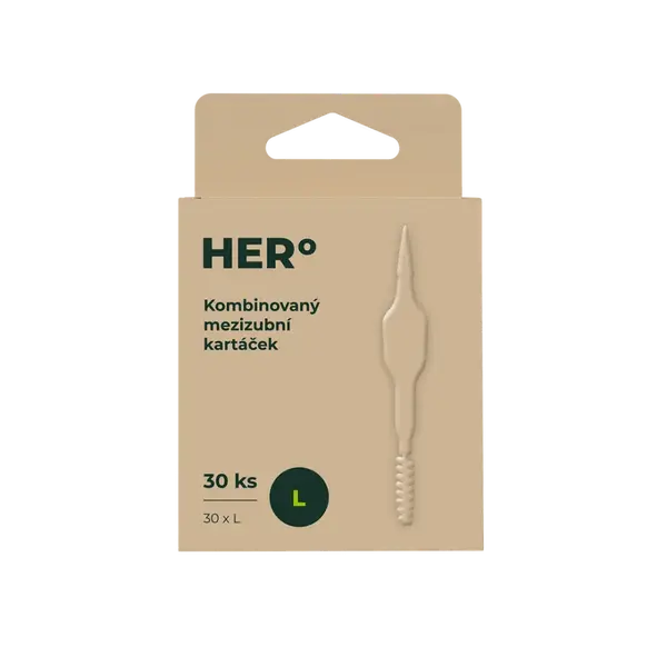 HERBADENT Hero Mezizubní kartáčky  L 30 kusů