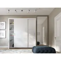 Šatní skříň Frama Barva korpusu: Bílá, Rozměry: 185 cm, Dveře: Bílé