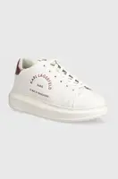 Kožené tenisky Karl Lagerfeld KAPRI bílá barva, KL62539F
