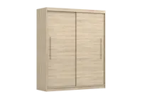 Šatní skříň Rico II Barva korpusu: Dub - sonoma, Dveře: Dub sonoma