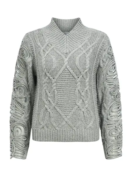OBJECT Sveter 'OBJELISSE'  sivá