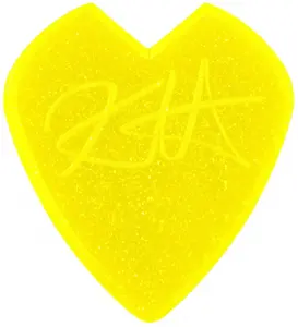 Dunlop Kirk Hammett Jazz III Yellow Glitter 6 Pack