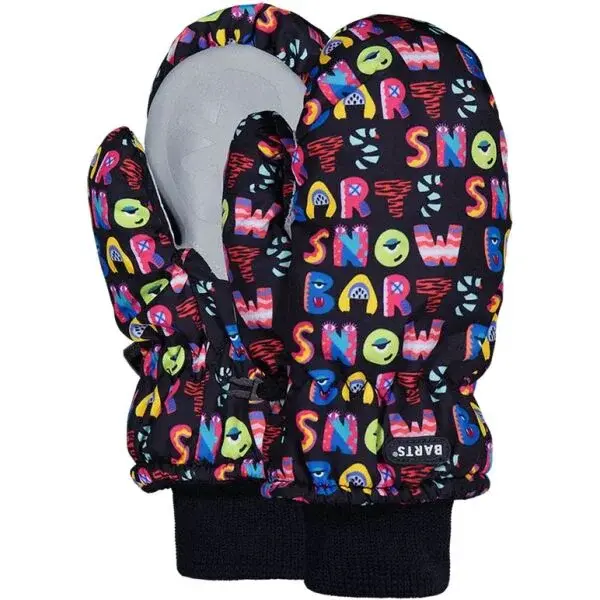 BARTS MITTS KIDS Dětské palcové rukavice, černá, velikost 4Y