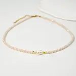 Natural Freshwater Pearl & Glass Beaded Necklaces for Women