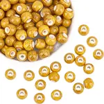 120Pcs Handmade Porcelain Beads