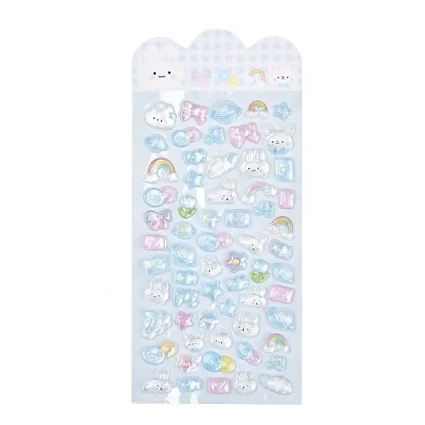 PET 3D Puffy Stickers