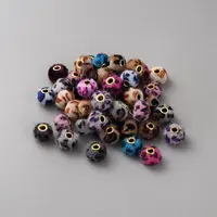 Flocking Rondelle Beads