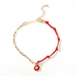 Creative 304 Stainless Steel Enamel Charm Bracelets