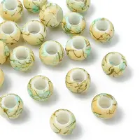 20Pcs Acrylic European Beads
