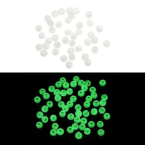 Opaque Luminous Acrylic Beads
