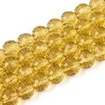 Transparent Glass Bead Strands