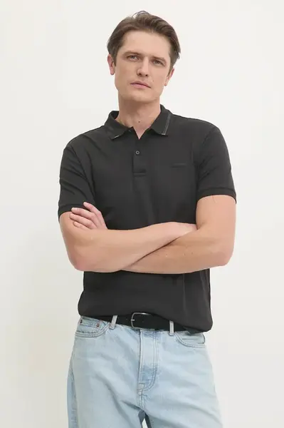 Bavlněné polo tričko Calvin Klein