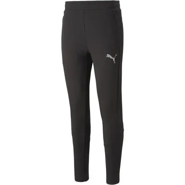 Puma EVOSTRIPE PANTS DK Pánske tepláky, čierna, veľkosť