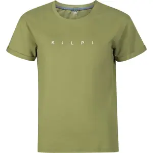 KILPI PROLIX Dámské bavlněné tričko, světle zelená, velikost