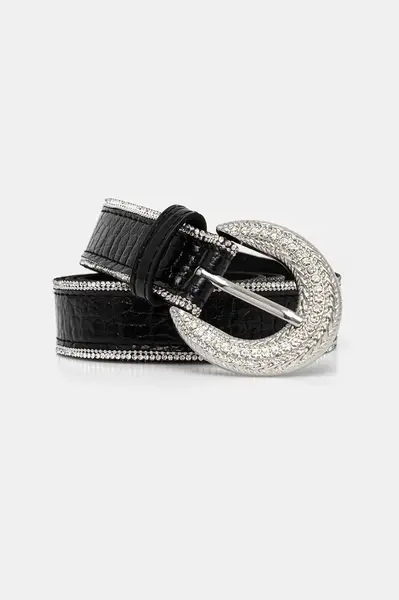 Pásek Morgan 3SILVI dámský, černá barva, 3SILVI