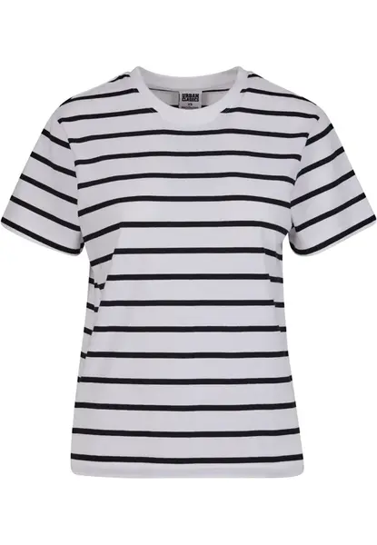 Urban Classics Tričko  čierna / biela