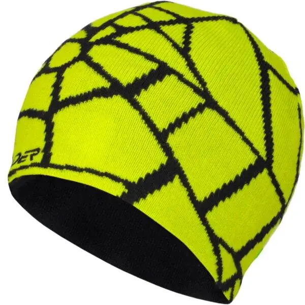 Spyder REVERSIBLE WEB HAT Zimní čepice, světle zelená, velikost
