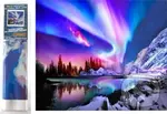 Diamantové malování - Polární záře (30x40cm)
