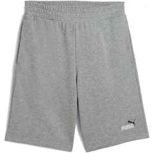 Puma ESSENTIALS+ LOGO LAB GRAPHIC SHORTS 10 Pánske teplákové kraťasy, sivá, veľkosť