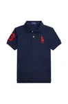 Dětská bavlněná polokošile Polo Ralph Lauren