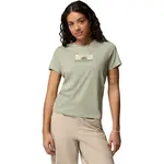 Columbia RUBY SPRINGS GRAPHIC FITTED SS Dámské tričko, zelená, velikost