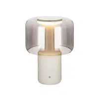 Dieter Knoll STOLNÍ LED LAMPA, dotykový stmívač, 28/38,4 cm