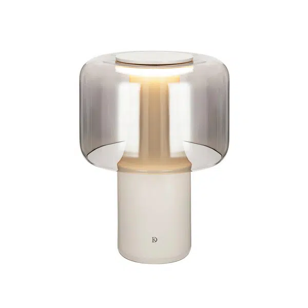 Dieter Knoll STOLNÍ LED LAMPA, dotykový stmívač, 28/38,4 cm
